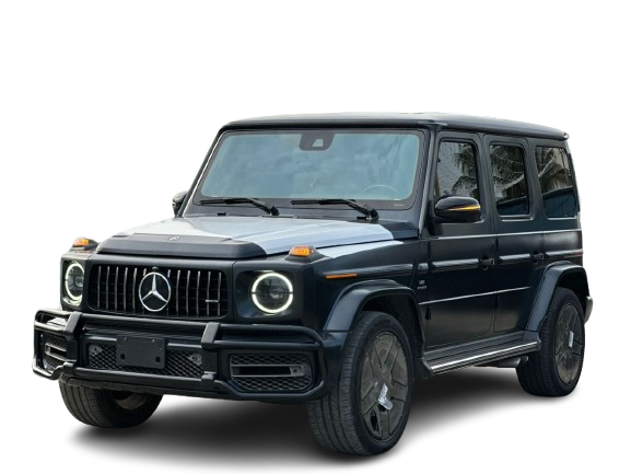 Black Mercedes-Benz G-Wagon