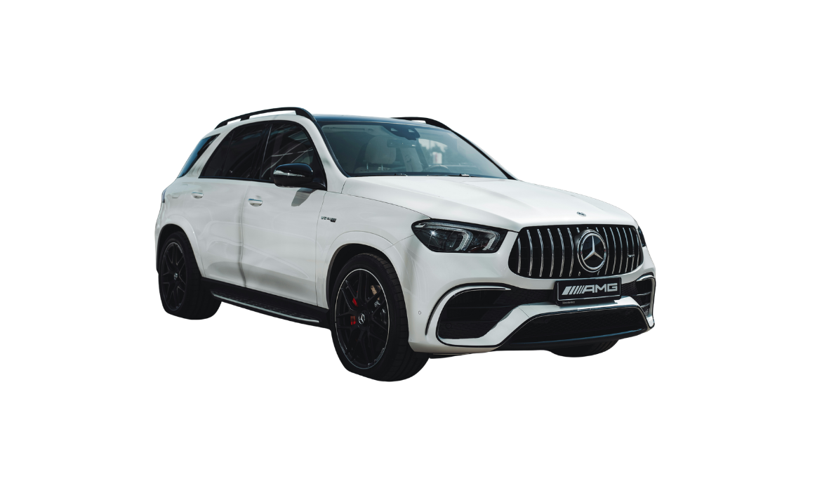 White Mercedes-Benz GLE